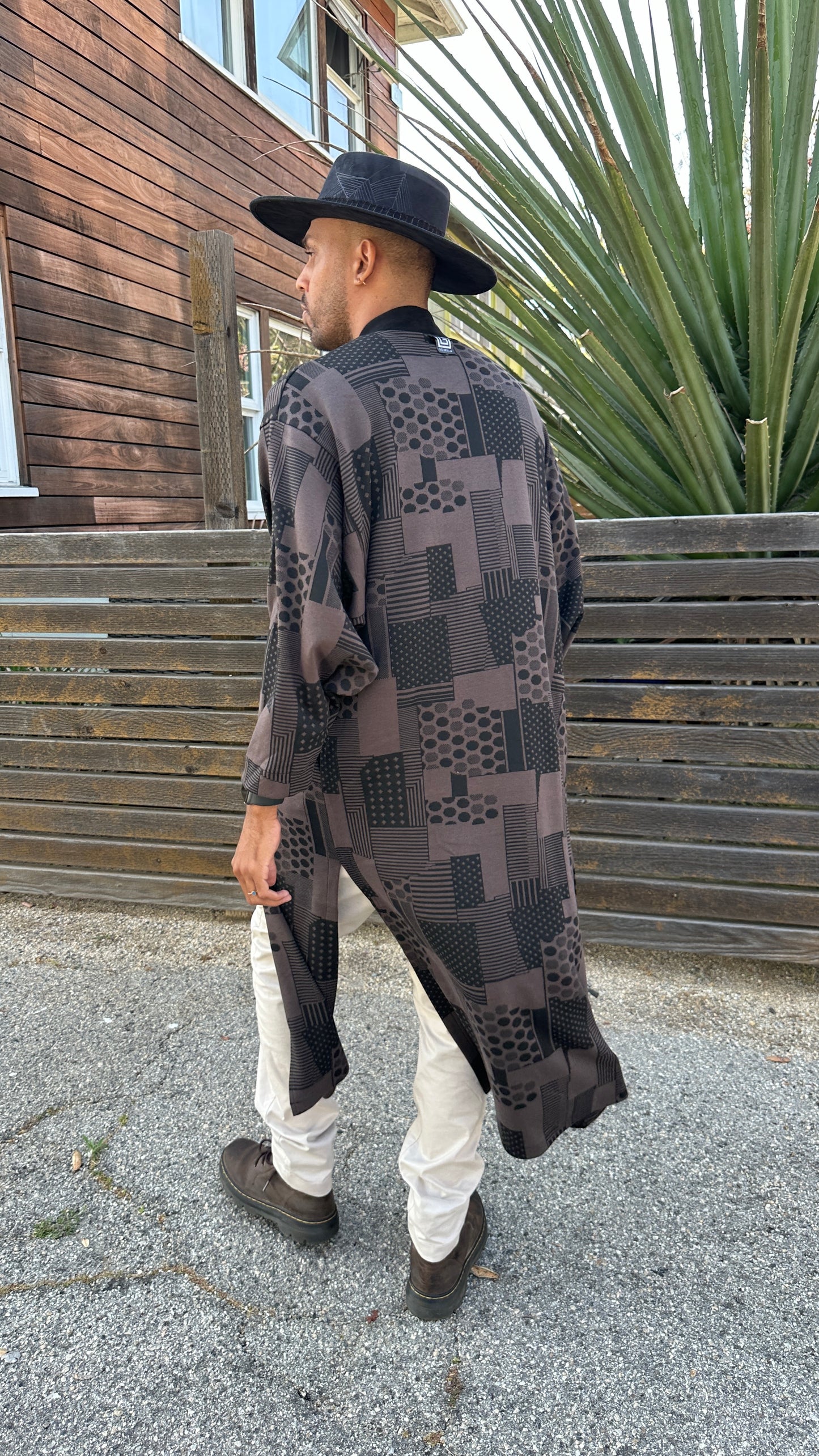 Fusion unisex kimono robe