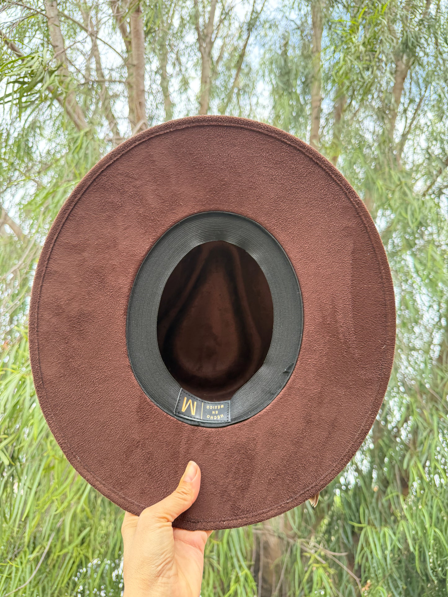 Art hat/ one-of-a-kind/fedora/ unisex hat/ widebrim fedora