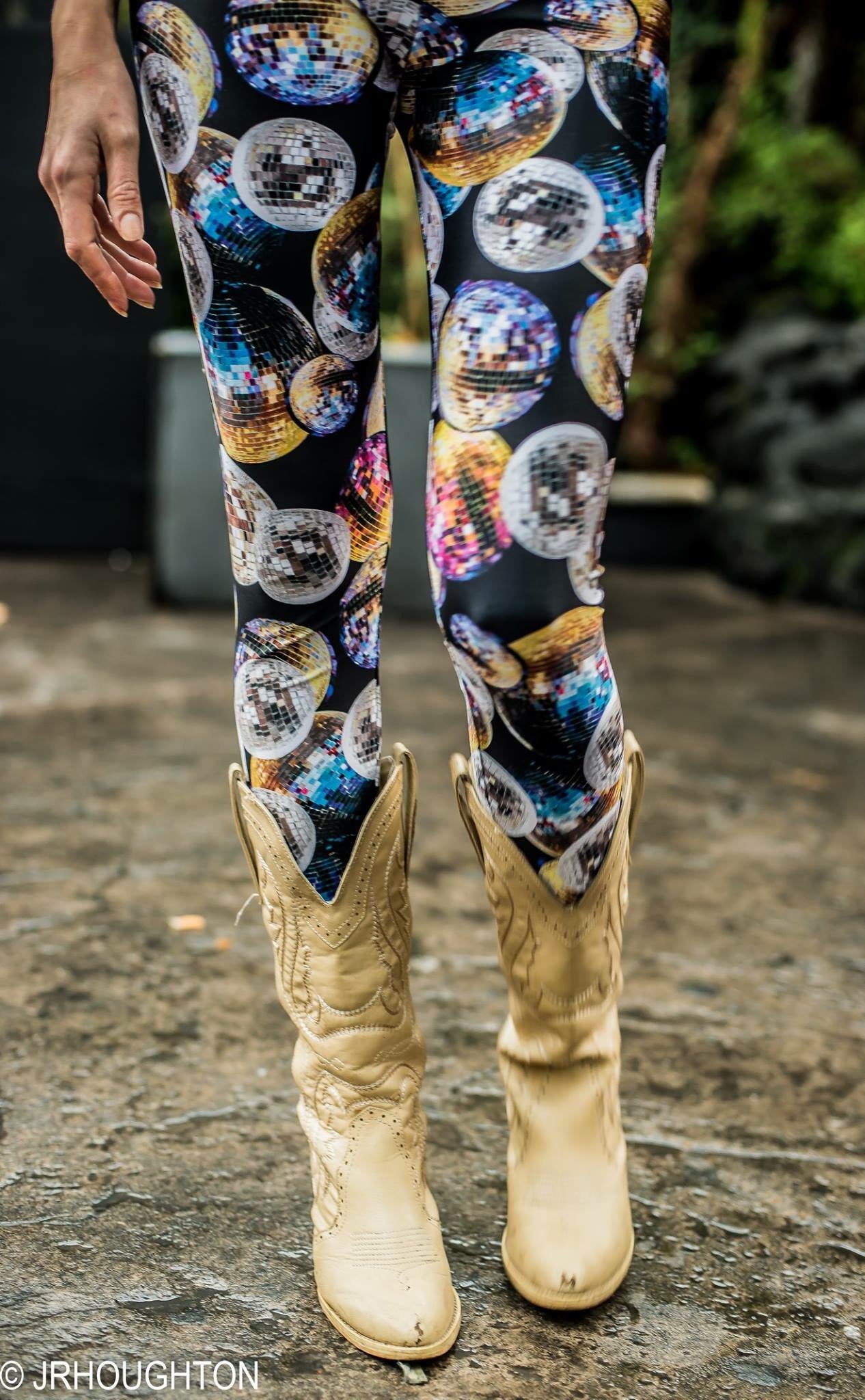 DISCO BALL LEGGINGS