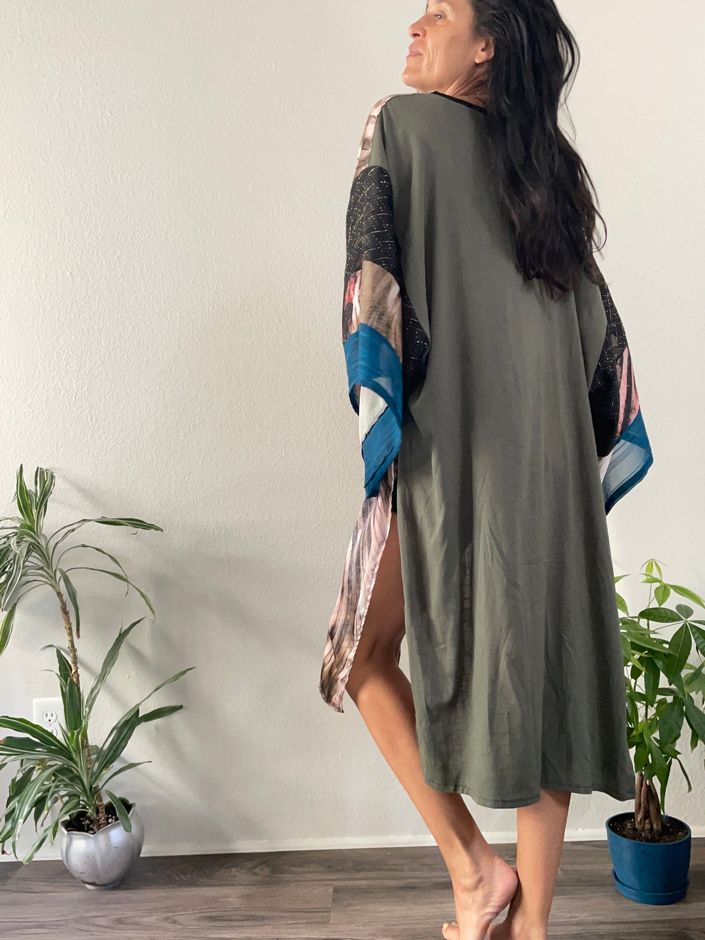 Swirl Olive Teal
