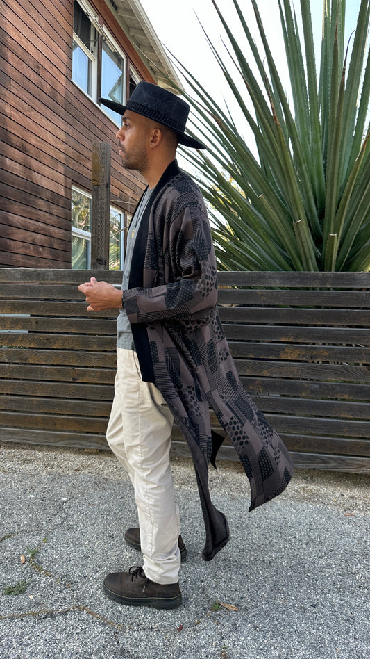 Fusion unisex kimono robe