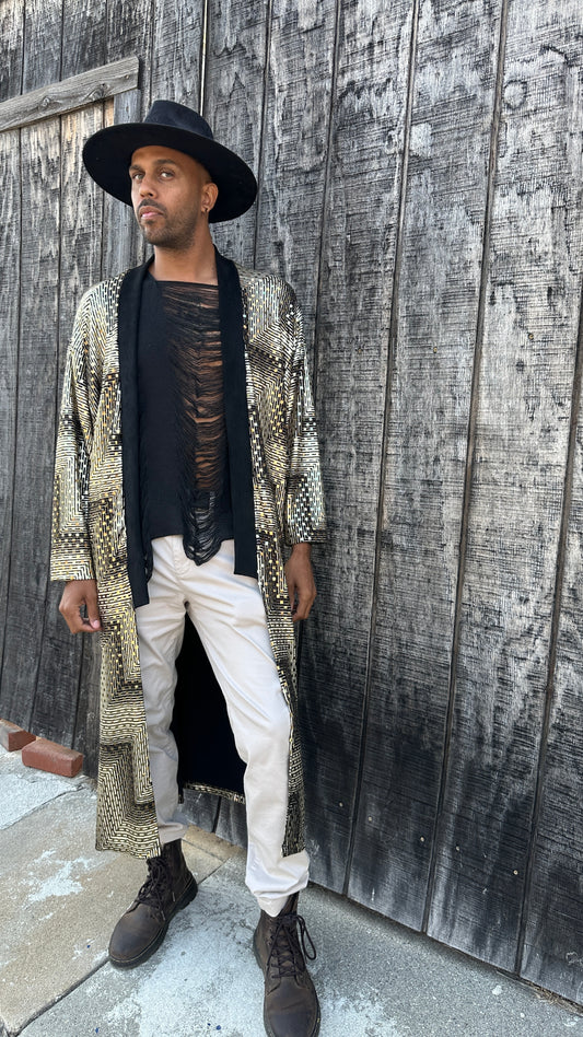 Glimmer unisex kimono robe