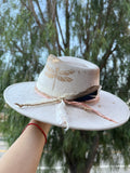 Dragonfly hat/ Ivory/ White