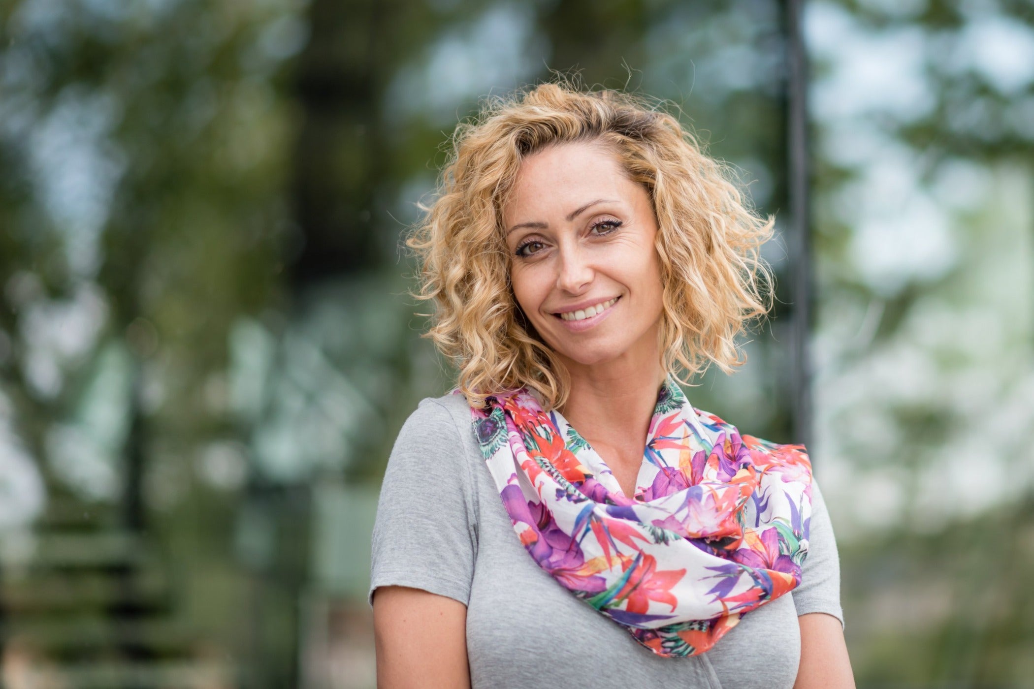 CANDY TROPICANA SQUARE SCARF