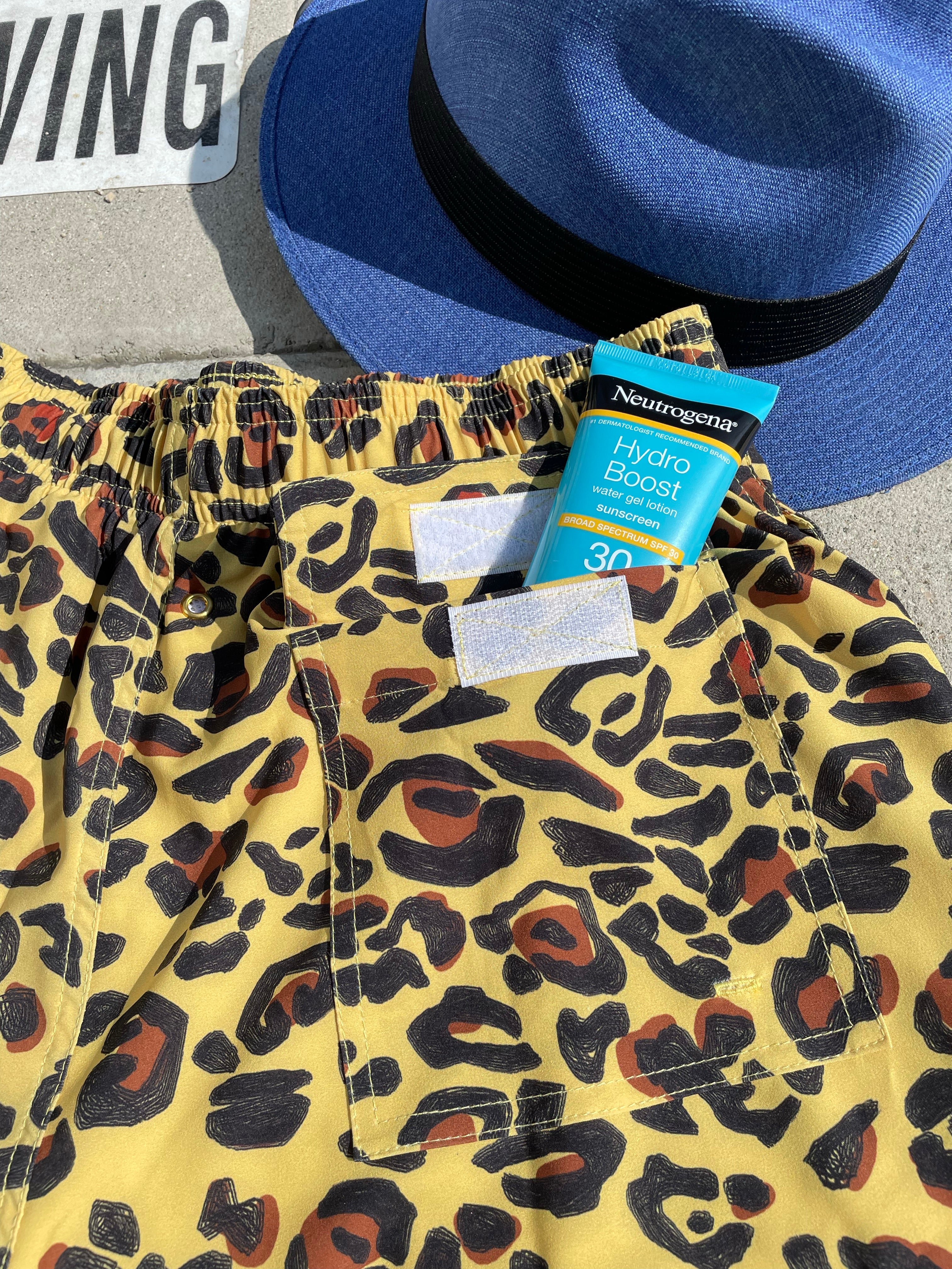 Jaguar squeeze swim trunks