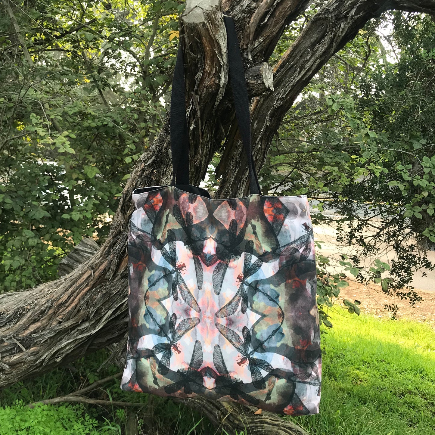 MIDNIGHT DRAGONFLY TOTE